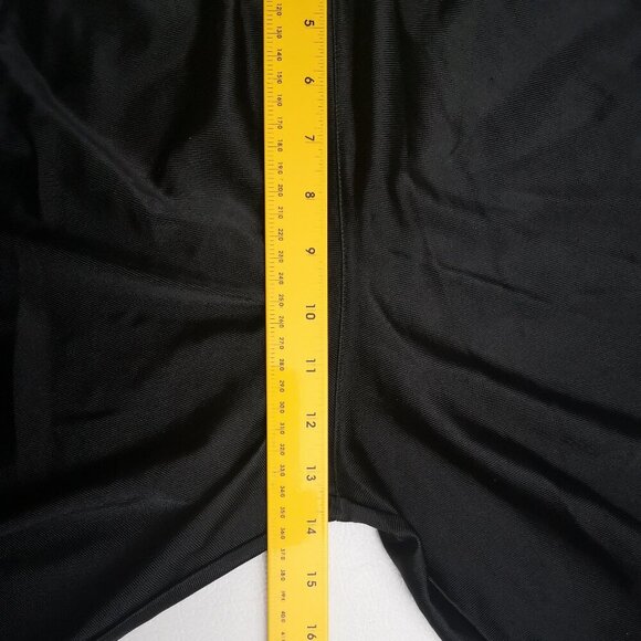 Adidas Youth's Size Small Black & White Loose Fit Elastic & Tie Waist Shorts - Picture 10 of 11